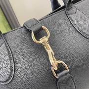 Gucci Jackie Medium Tote Bag Black 40x19.5x12cm - 2