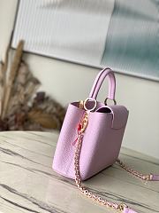 Louis Vuitton LV Capucines BB Pearly Lilac 27x18x9cm - 3