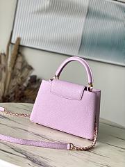 Louis Vuitton LV Capucines BB Pearly Lilac 27x18x9cm - 4