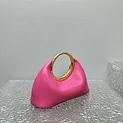 Jacquemus Le Petit Calino Mini Leather Pink Tote Bag 24x9.5x20cm - 3