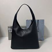 Balenciaga Locker Medium North-South Hobo Bag Black Gold 35x10x26cm - 4