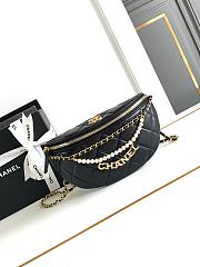 Chanel Bumbag Black 17x24x11cm - 1