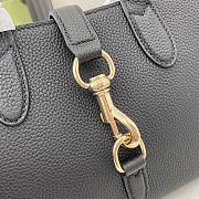 Gucci Jackie Small Tote Bag Black 24x17.5x8.5cm - 2