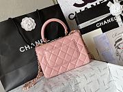 Chanel Trendy Top Handle Bag Pink 19.5cm - 5