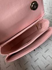 Chanel Trendy Top Handle Bag Pink 19.5cm - 3