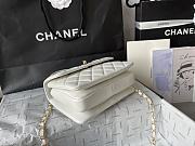 Chanel Trendy Top Handle Bag White 19.5cm - 5