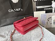 Chanel Mini Trendy Top Handle Red Bag 19.5cm - 6