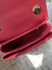 Chanel Mini Trendy Top Handle Red Bag 19.5cm - 3