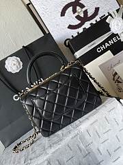 Chanel Trendy 24C Top Handle Black 19.5x14.5x5.8cm - 3