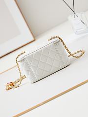 Chanel Vanity Case White Bag 17x9.5x8cm - 3