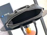 Dior Weekender 25 Black Calfskin Gravity 31 x 18 x 12 cm - 6