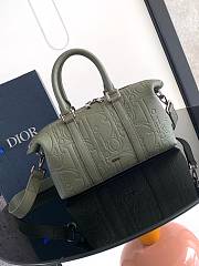 Dior Weekender 25 Khaki Calfskin Gravity 31 x 18 x 12 cm - 1