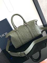 Dior Weekender 25 Khaki Calfskin Gravity 31 x 18 x 12 cm - 2