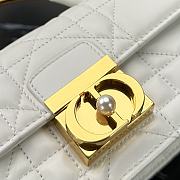 Dior Mini Ange Bag White 20 x 12 x 5 cm - 4