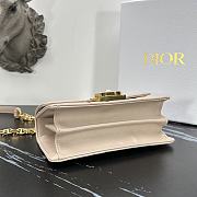 Dior Mini Ange Bag Beige 20 x 12 x 5 cm - 5