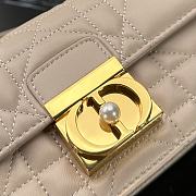 Dior Mini Ange Bag Beige 20 x 12 x 5 cm - 4