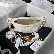 Chanel Fanny Pack Bag White 28x12x6cm - 2