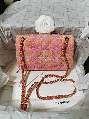 Chanel Small Flap Bag Orange 20cm - 2