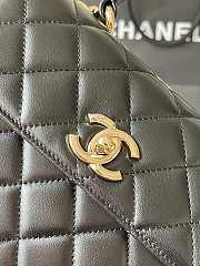 Chanel Mini Trendy Top Handle Black Bag 19.5cm - 2