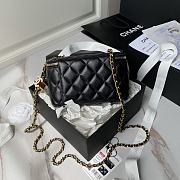 Chanel Vanity Case Black Bag 17x9.5x8cm - 3