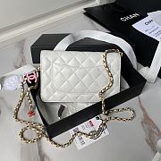 Chanel Wallet On Chain Woc White 19cm - 5