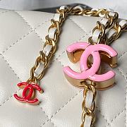 Chanel Wallet On Chain Woc White 19cm - 2