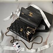 Chanel Wallet On Chain Woc Black 19cm - 6