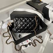 Chanel Wallet On Chain Woc Black 19cm - 5