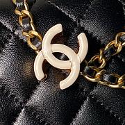 Chanel Wallet On Chain Woc Black 19cm - 2