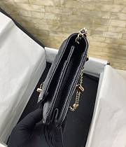 Chanel Wallet On Chain 23A Black 19x13x3.5cm - 5