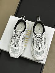 Dior Chrono Sneaker White Black - 3