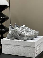 Dior Chrono Sneaker Gray Mesh Silver - 1