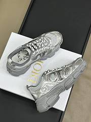 Dior Chrono Sneaker Gray Mesh Silver - 3