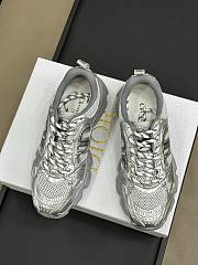 Dior Chrono Sneaker Gray Mesh Silver - 2