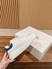 Alexander Mcqueen Oversole Sneaker White Blue - 4