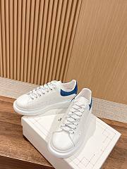 Alexander Mcqueen Oversole Sneaker White Blue - 3