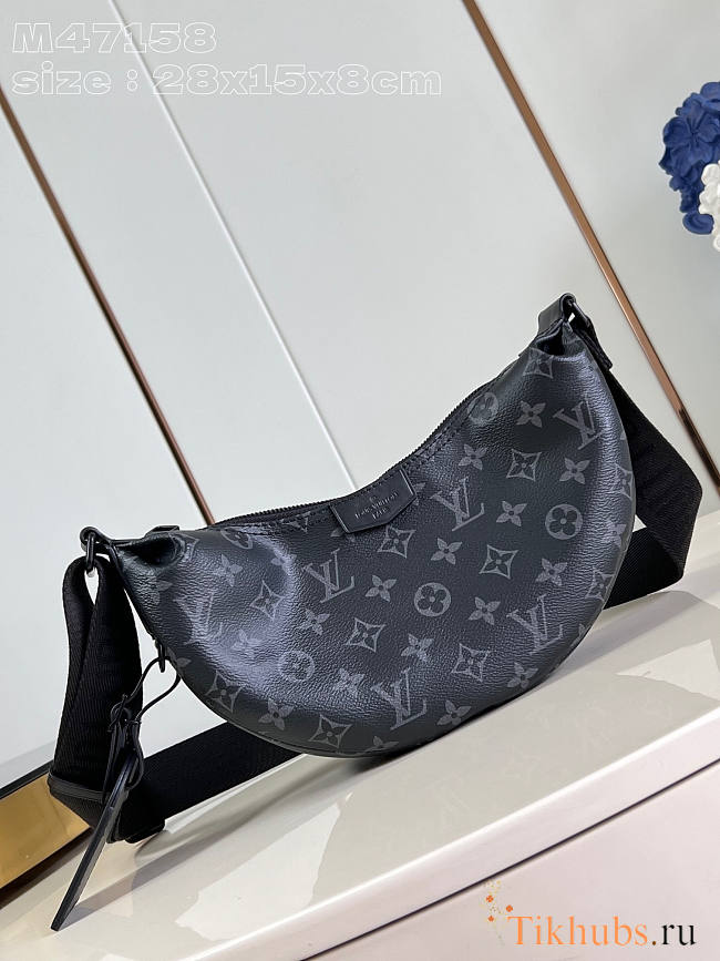 Louis Vuitton LV Hamac PM Monogram Black 28.5 x 15 x 8 cm - 1