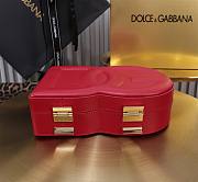 Dolce & Gabbana DG Logo Box Handbag Red 20x15x6.5cm - 4