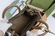 Gucci Jackie Small Tote Bag Beige 24x17.5x8.5cm - 3