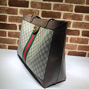 Gucci Ophidia Soft GG Supreme Medium Tote Brown 44x33x15cm - 5