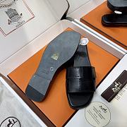 Hermes Black Slides 02 - 3