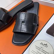 Hermes Black Slides 02 - 2