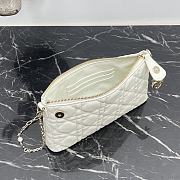 Dior Miss Dior Midi White Lambskin 23x13x5cm - 2