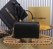 Dolce & Gabbana DG Girls Mini Bag Black 17.8x10x3.5cm - 3