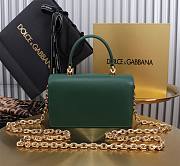 Dolce & Gabbana DG Girls Mini Bag Green 17.8x10x3.5cm - 5