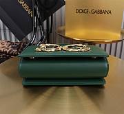 Dolce & Gabbana DG Girls Mini Bag Green 17.8x10x3.5cm - 4