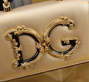 Dolce & Gabbana DG Girls Mini Bag Gold 17.8x10x3.5cm - 2