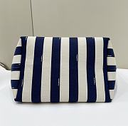 Fendi Large Roll Reversible Shopper Blue 35x32x19.5cm - 6