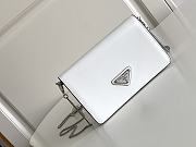 Prada Bag Spazzolato White 19x10.5x3.5cm - 1