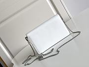 Prada Bag Spazzolato White 19x10.5x3.5cm - 4